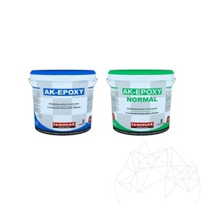 ISOMAT AK-Epoxy Normal – Zweikomponentiger Epoxidkleber für Marmor, Granit und Keramikfliesen, extrem widerstandsfähig, 4 L