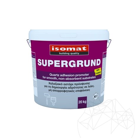 ISOMAT Supergrund – Quarz-Haftgrundierung für glatte Flächen, Marmor und Naturstein, 20 kg