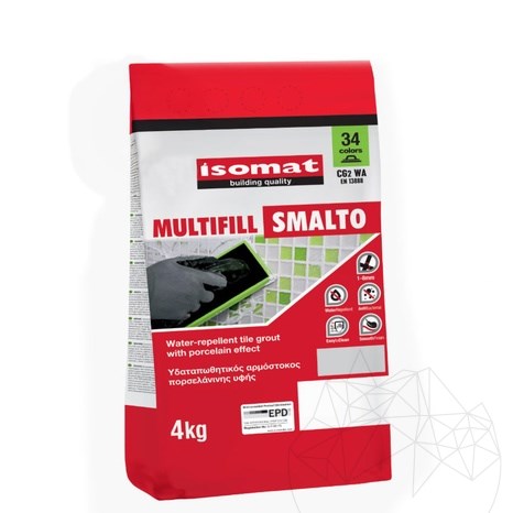 Fugenmörtel - Multifill-Smalto, Fugenbreite rosy 1-8 mm, 01 WHITE, 4 kg