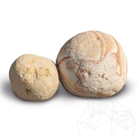 Kieselsteine Sandstone Politiko Jumbo Schüttgut