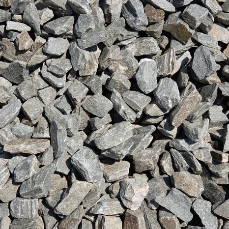 Dekoratives Mosaik Fish Grey, 30-60 mm KG