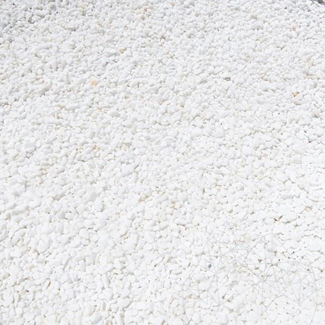 Kieselsteine Weißer Marmor Thassos, 0-1 cm KG