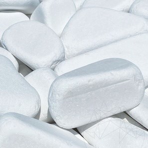 Kieselsteine Thassos Jumbo Schüttgut