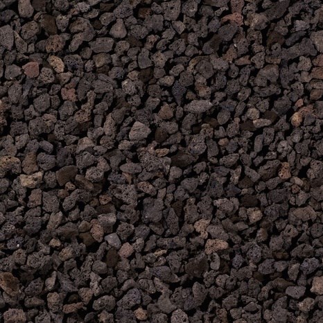 Dekoratives Mosaik Lava Black, 10-20 mm, Sack 10 kg