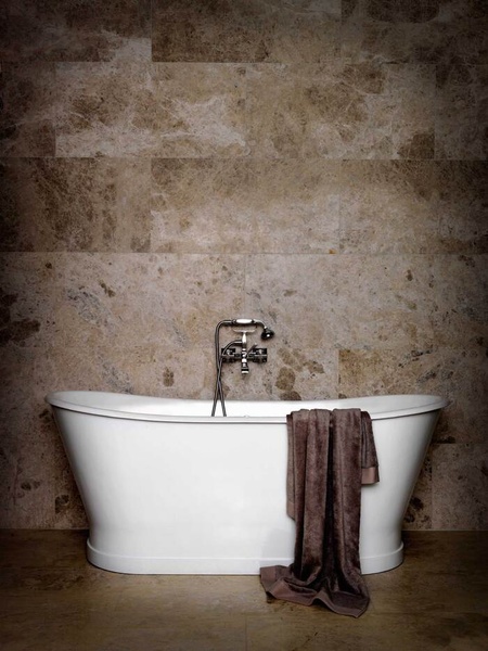 Gestaltungsideen für das Badezimmer mit Naturstein