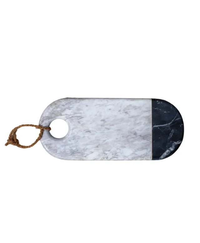 Platou Servire Marmura Bicolor, 35 x 15 x 2 cm