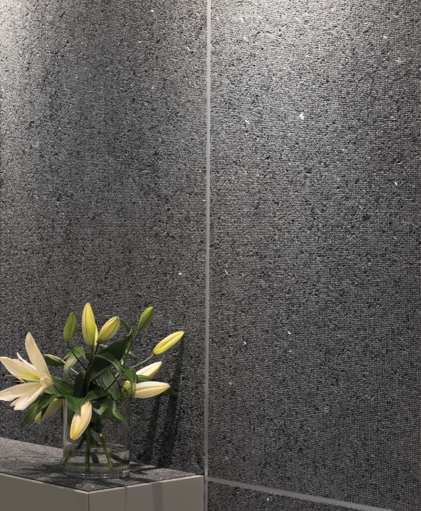 Granit Black Kosmus Silver Microdot
