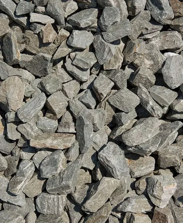 Dekoratives Mosaik Fish Grey, 30-60 mm Sack 20 kg