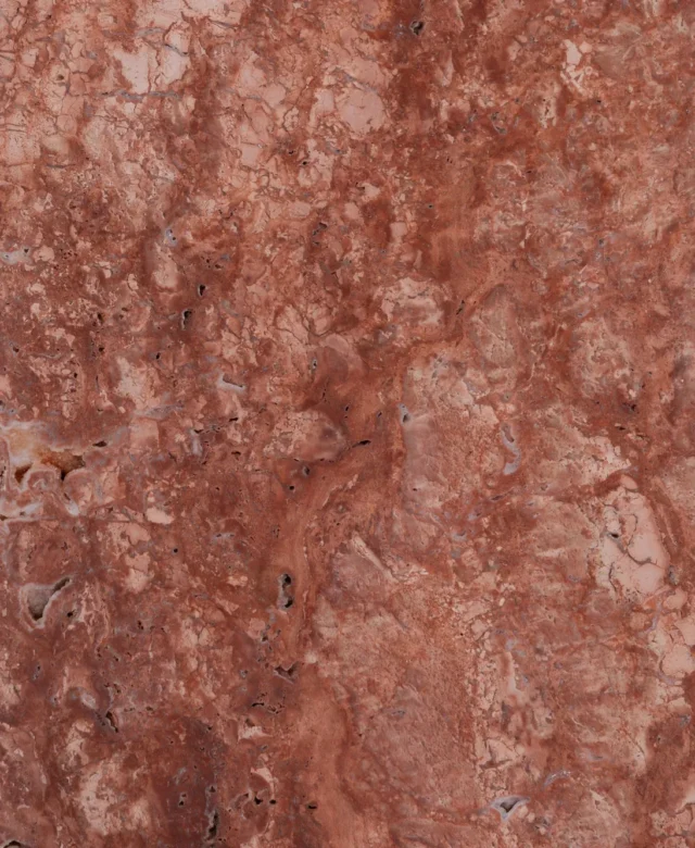 Roter Opium Kreuzschliff Gebürsteter Travertin 61 x 30,5 x 1,2 cm